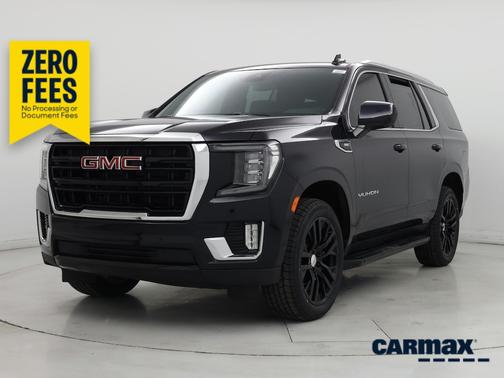 Blue 2023 GMC Yukon SLE