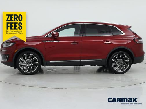 Burgundy 2019 Lincoln Nautilus Reserve