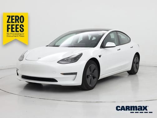 White 2023 Tesla Model 3
