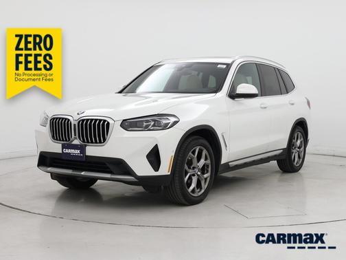 White 2023 BMW X3 XDrive30i
