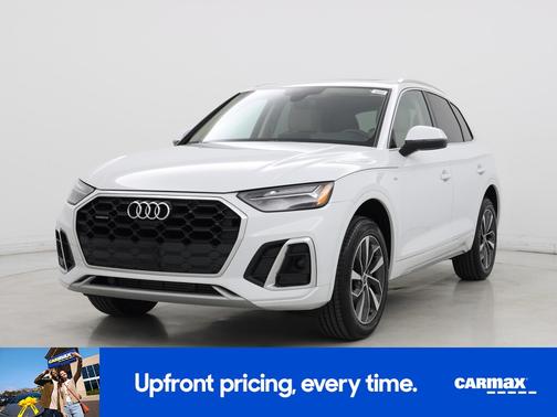 White 2023 Audi Q5 S-Line Premium Plus