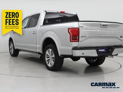 Gray 2015 Ford F-150 Platinum