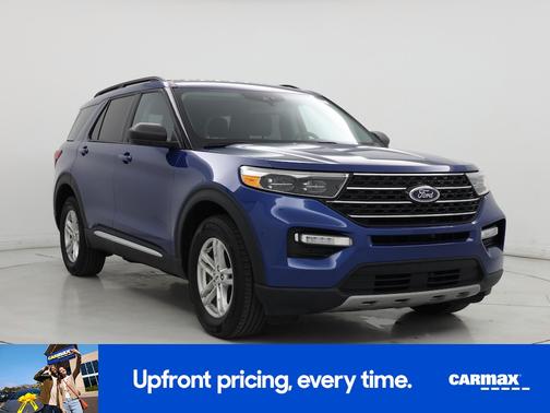 Blue 2023 Ford Explorer XLT