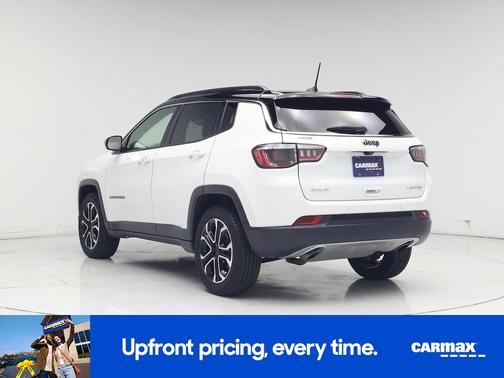 White 2023 Jeep Compass Limited