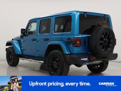 Blue 2024 Jeep Wrangler 4xe Sahara