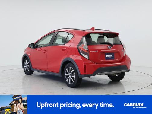 Red 2018 Toyota Prius c Three