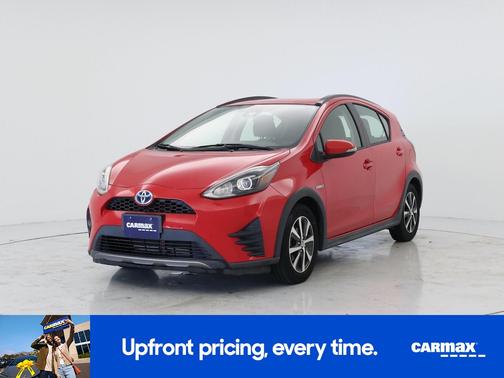 Red 2018 Toyota Prius c Three