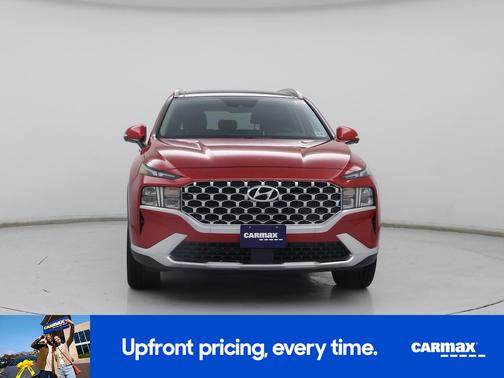 Red 2023 Hyundai SANTA FE HEV SEL Premium