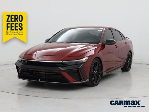 Red 2024 Hyundai ELANTRA N