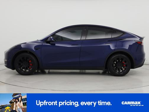 Blue 2023 Tesla Model Y Long Range