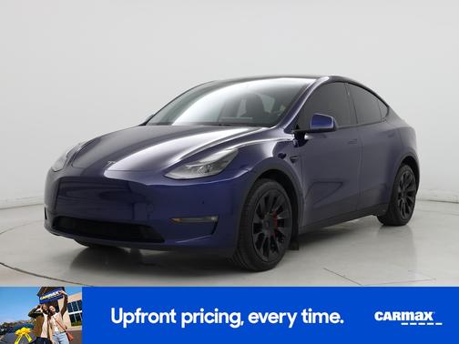 Blue 2023 Tesla Model Y Long Range
