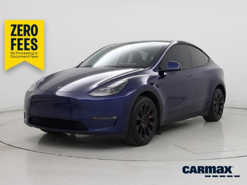 Blue 2023 Tesla Model Y Long Range