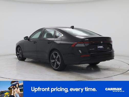 Black 2024 Honda Accord Hybrid Sport