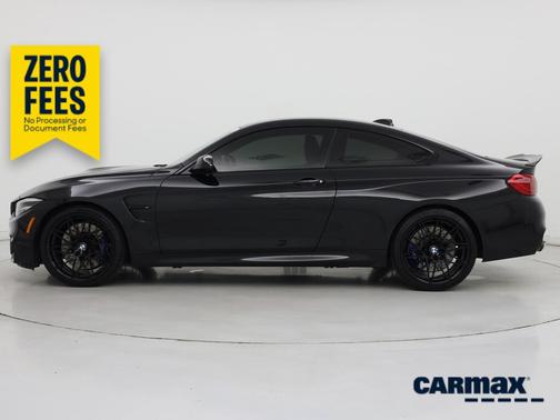 Black 2018 BMW M4