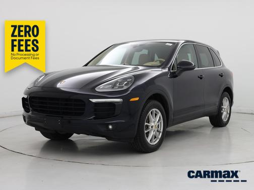 Black 2016 Porsche Cayenne