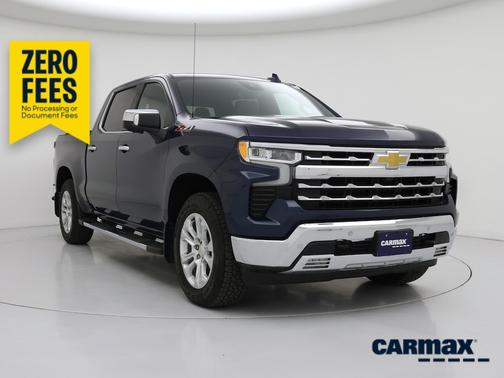 Blue 2023 Chevrolet Silverado 1500 LTZ