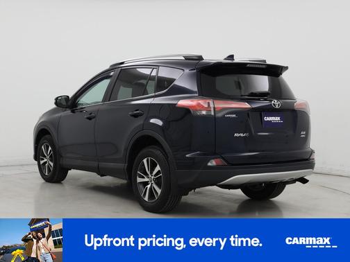 Blue 2017 Toyota RAV4 XLE