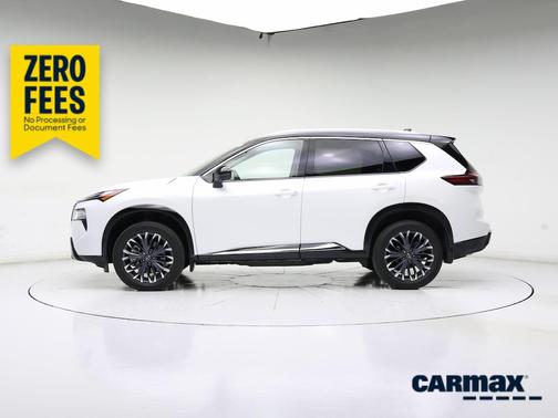 White 2025 Nissan Rogue Platinum