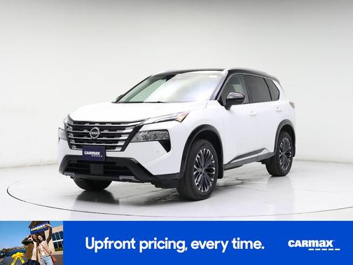 White 2025 Nissan Rogue Platinum