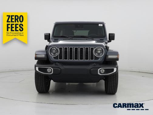 Blue 2024 Jeep Wrangler Sahara