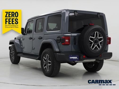 Blue 2024 Jeep Wrangler Sahara
