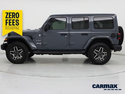 Blue 2024 Jeep Wrangler Sahara