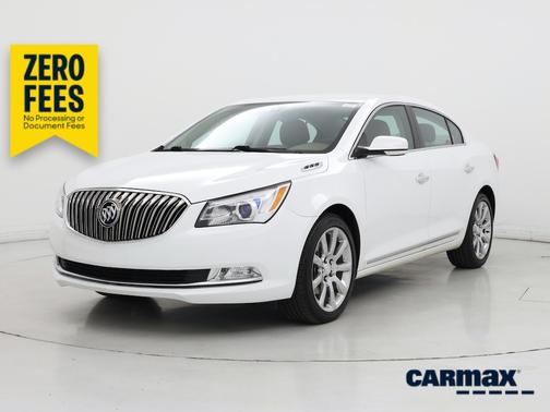 White 2014 Buick LaCrosse Leather