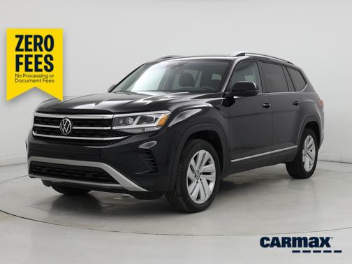 Black 2021 Volkswagen Atlas SEL