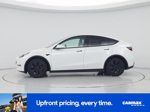 White 2025 Tesla Model Y Long Range