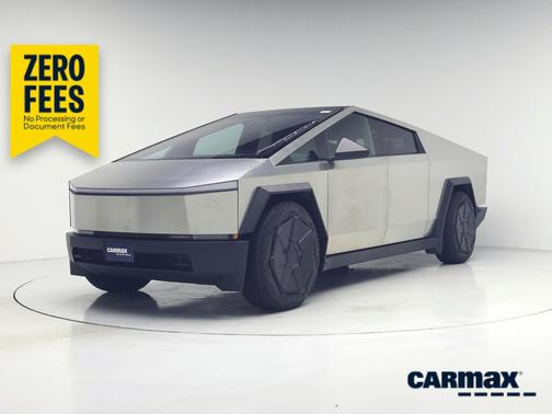 Silver 2024 Tesla Cybertruck Cyberbeast