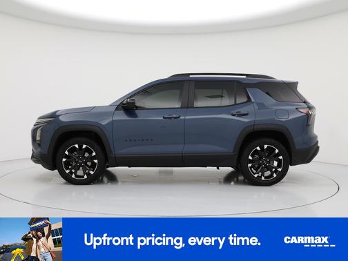 Blue 2025 Chevrolet Equinox RS