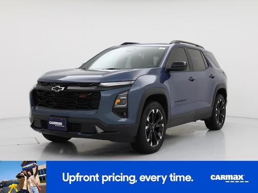 Blue 2025 Chevrolet Equinox RS