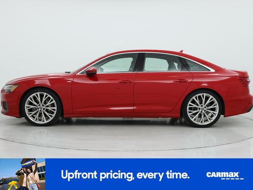 Red 2020 Audi A6 Prestige