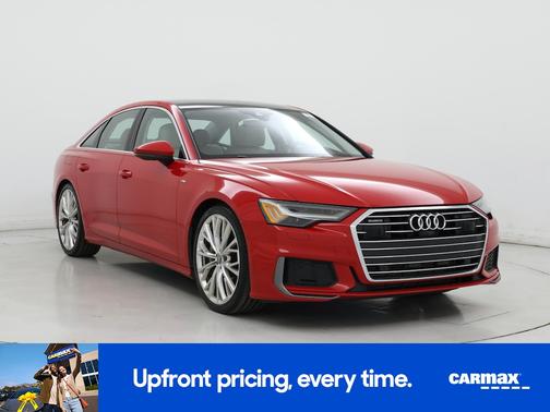 Red 2020 Audi A6 Prestige