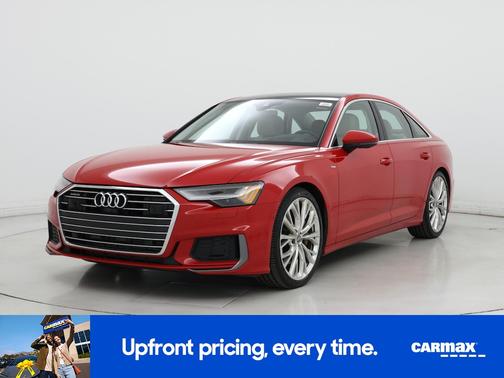 Red 2020 Audi A6 Prestige