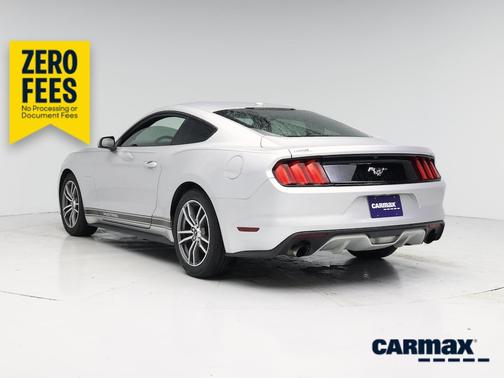 Silver 2015 Ford Mustang Ecoboost Premium