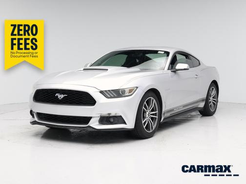 Silver 2015 Ford Mustang Ecoboost Premium