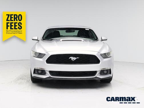 Silver 2015 Ford Mustang Ecoboost Premium