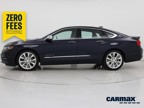 Blue 2015 Chevrolet Impala LTZ