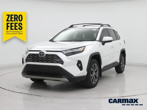 White 2025 Toyota RAV4 Hybrid Limited