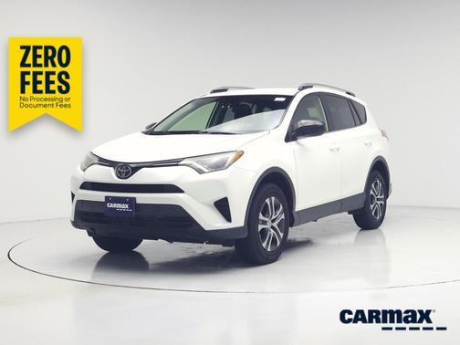 White 2018 Toyota RAV4 LE