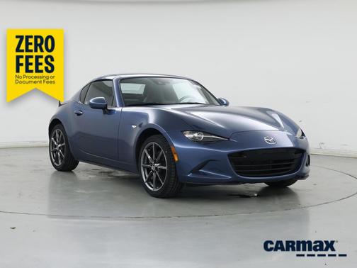 Blue 2019 Mazda MX-5 Miata RF Grand Touring