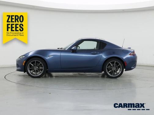 Blue 2019 Mazda MX-5 Miata RF Grand Touring