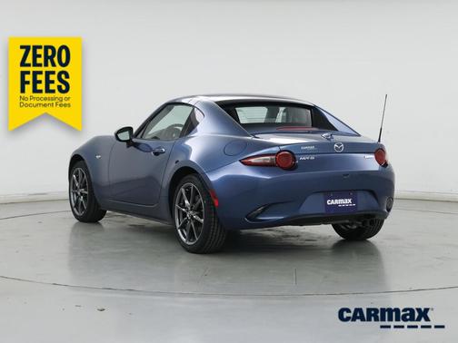 Blue 2019 Mazda MX-5 Miata RF Grand Touring