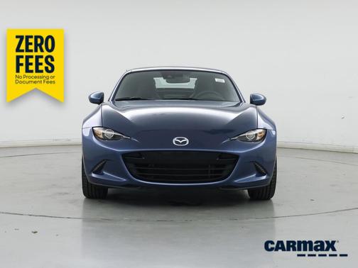 Blue 2019 Mazda MX-5 Miata RF Grand Touring