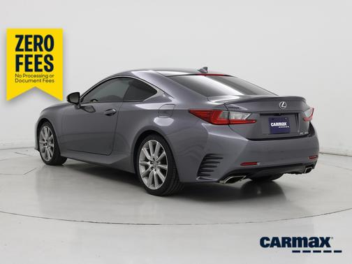 Gray 2015 Lexus RC 350
