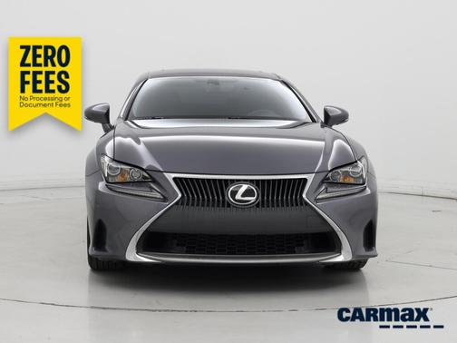Gray 2015 Lexus RC 350