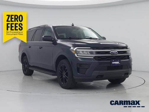 Blue 2023 Ford Expedition Max XLT