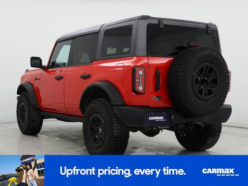 Red 2022 Ford Bronco Wildtrak