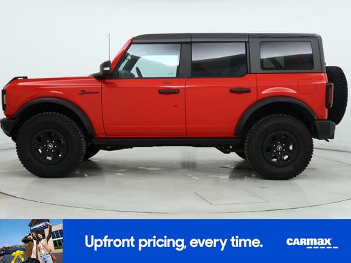 Red 2022 Ford Bronco Wildtrak